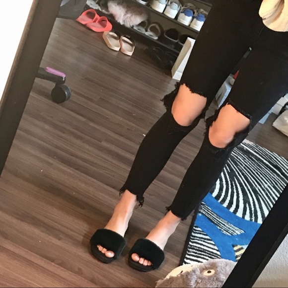 Black Ripped Jeans - Picture 2 of 6